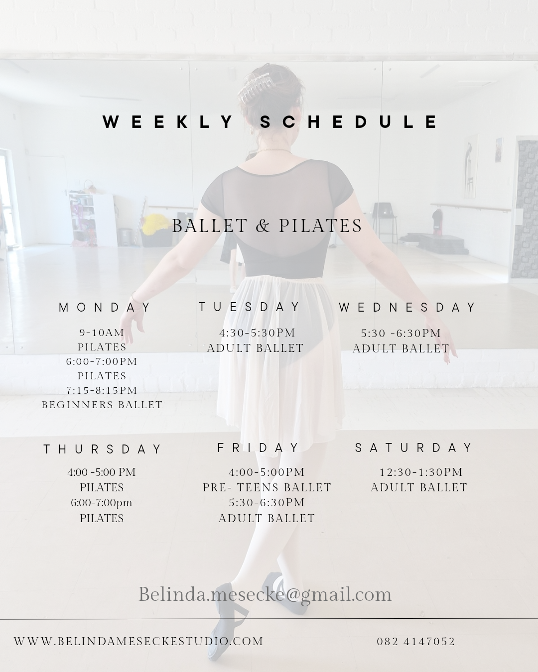 Timetable-schedule-ballet-pilates